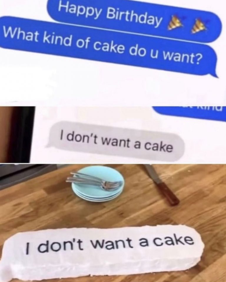 High Quality Msg cake Blank Meme Template