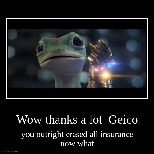Geico meme | image tagged in funny,demotivationals | made w/ Imgflip demotivational maker
