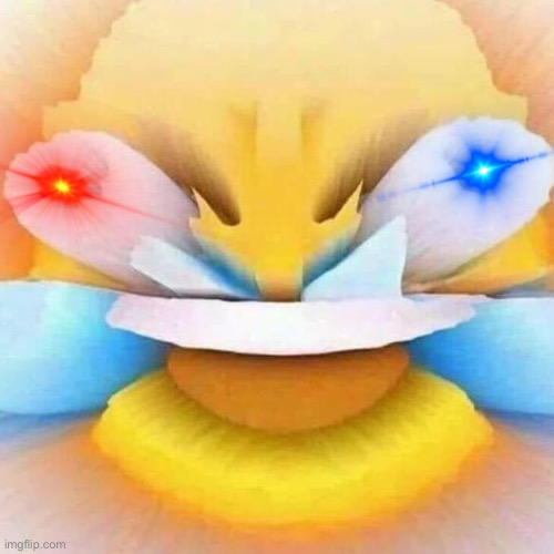 screaming laughing emoji | image tagged in screaming laughing emoji | made w/ Imgflip meme maker