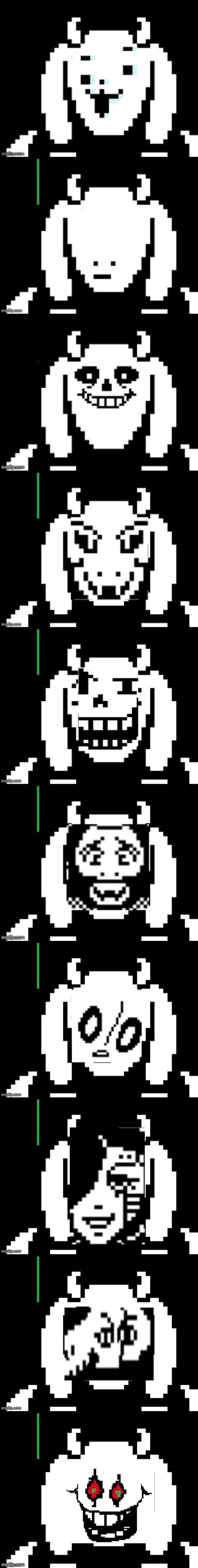 Even more cursef | image tagged in toriel,cursed | made w/ Imgflip meme maker