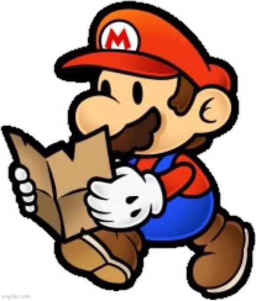 Paper Mario | image tagged in paper mario | made w/ Imgflip meme maker