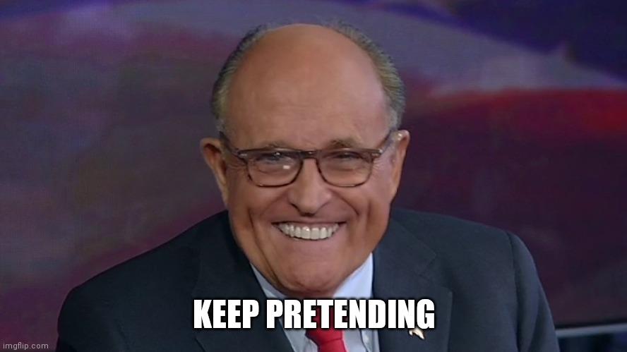 KEEP PRETENDING | made w/ Imgflip meme maker