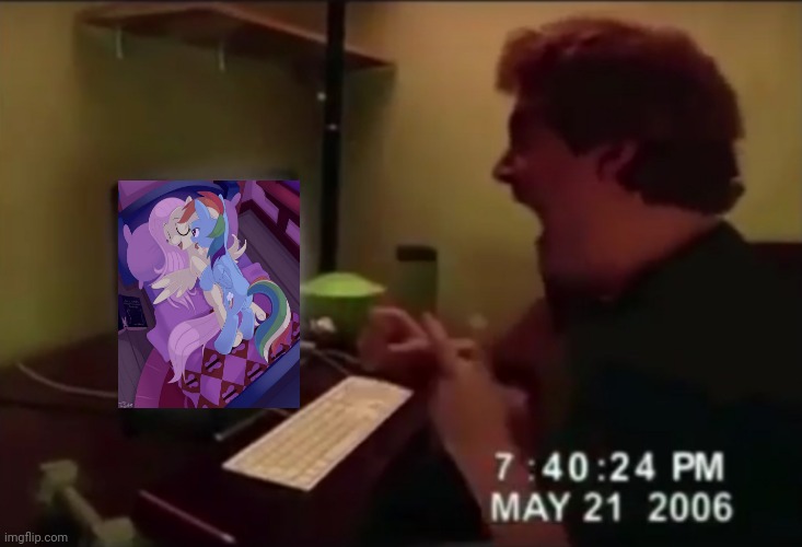 My reaction to MLP:FiM Fanfarts | image tagged in guy punches through computer screen meme,memes,mlp fim,oh no,we're all doomed,stop reading the tags | made w/ Imgflip meme maker