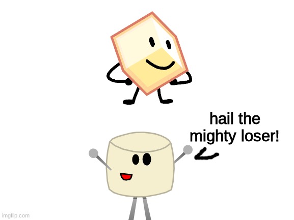 look out Muffin Cult, here comes the Loser Cult | hail the mighty loser! | image tagged in blank white template | made w/ Imgflip meme maker