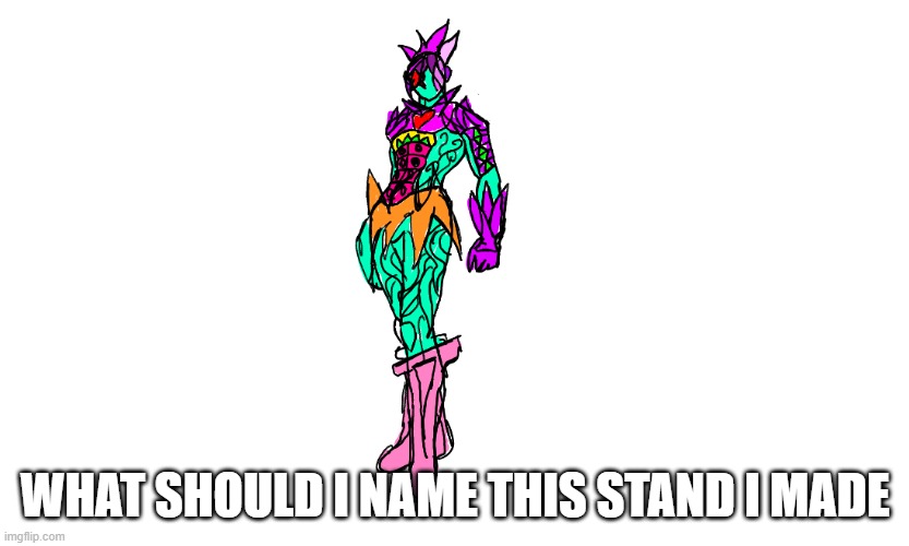 WHAT SHOULD I NAME THIS STAND I MADE | made w/ Imgflip meme maker