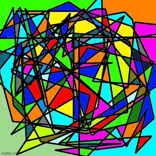 I declare this the messiest drawing I ever made | made w/ Imgflip meme maker