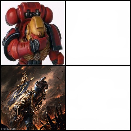 Warhammer 40k Drake Template | image tagged in warhammer 40k drake template | made w/ Imgflip meme maker