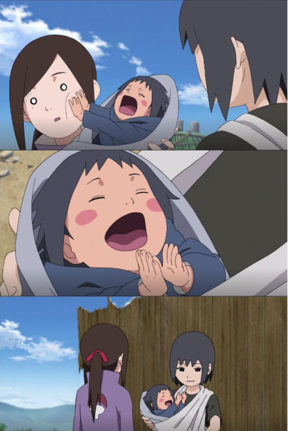 High Quality Baby sasuke Blank Meme Template