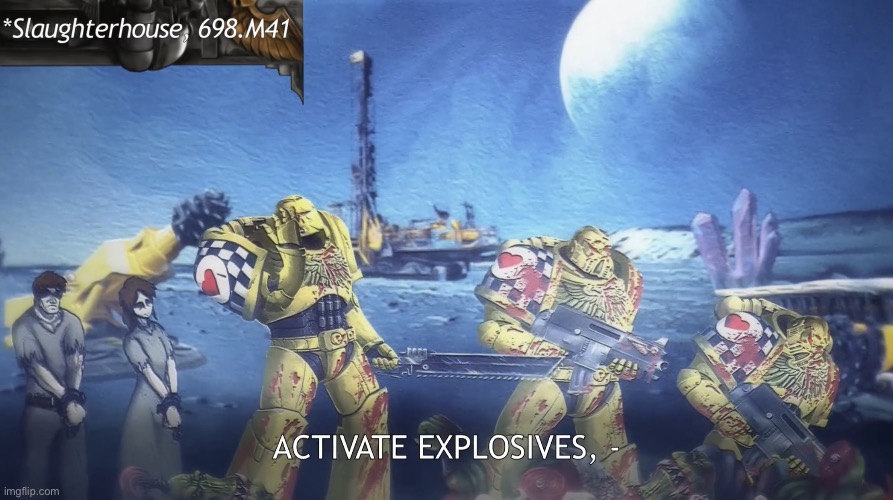 New template, Y’all! | image tagged in activate explosives,new template | made w/ Imgflip meme maker