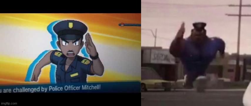 officer Earl is in pokemon!!!!!!! | made w/ Imgflip meme maker