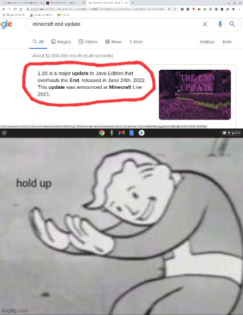 bruh, what! | image tagged in fallout hold up | made w/ Imgflip meme maker