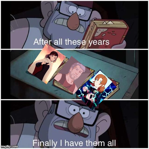 After All These Years | image tagged in after all these years,rwby,my hero academia | made w/ Imgflip meme maker