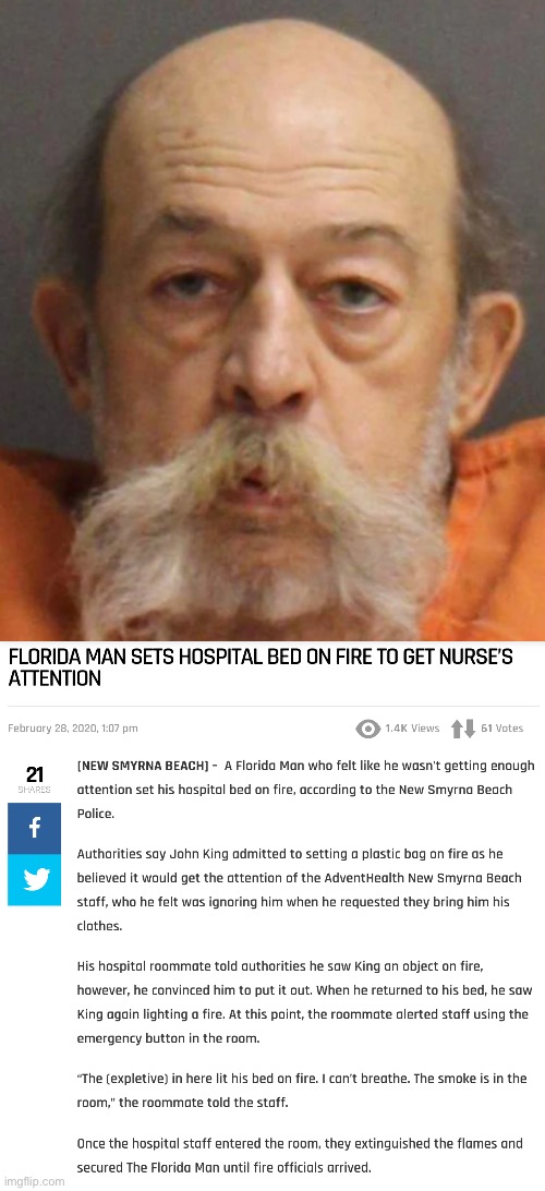 FLORIDA MAN'S ACTS OF STUPIDITY | image tagged in florida man,meanwhile in florida,florida,stupid people | made w/ Imgflip meme maker