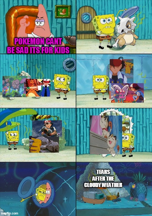 Pokemon sad SPONGEBOB 11