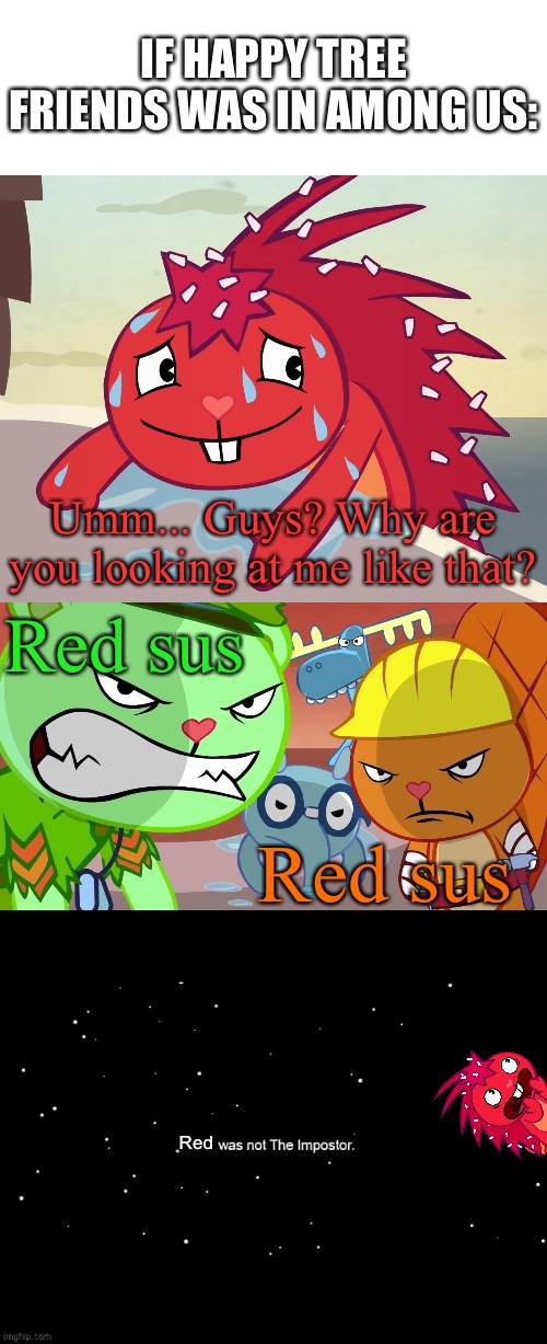Does red look sus to you? - Imgflip