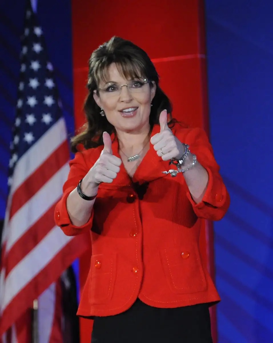 High Quality Sarah Palin Thumbs Up Blank Meme Template