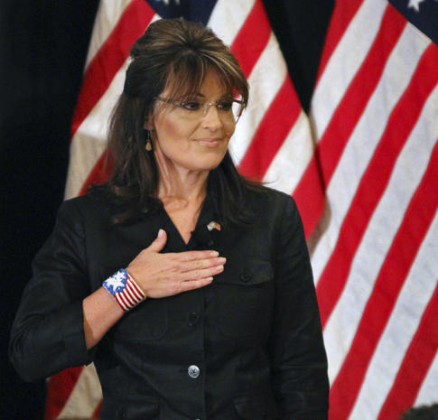 Sarah Palin patriotic Blank Meme Template