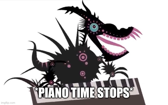 *piano time stops* Blank Meme Template