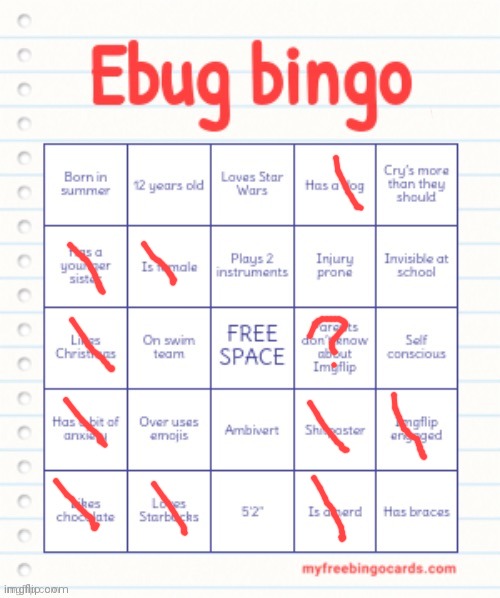 image tagged in bingo | made w/ Imgflip meme maker