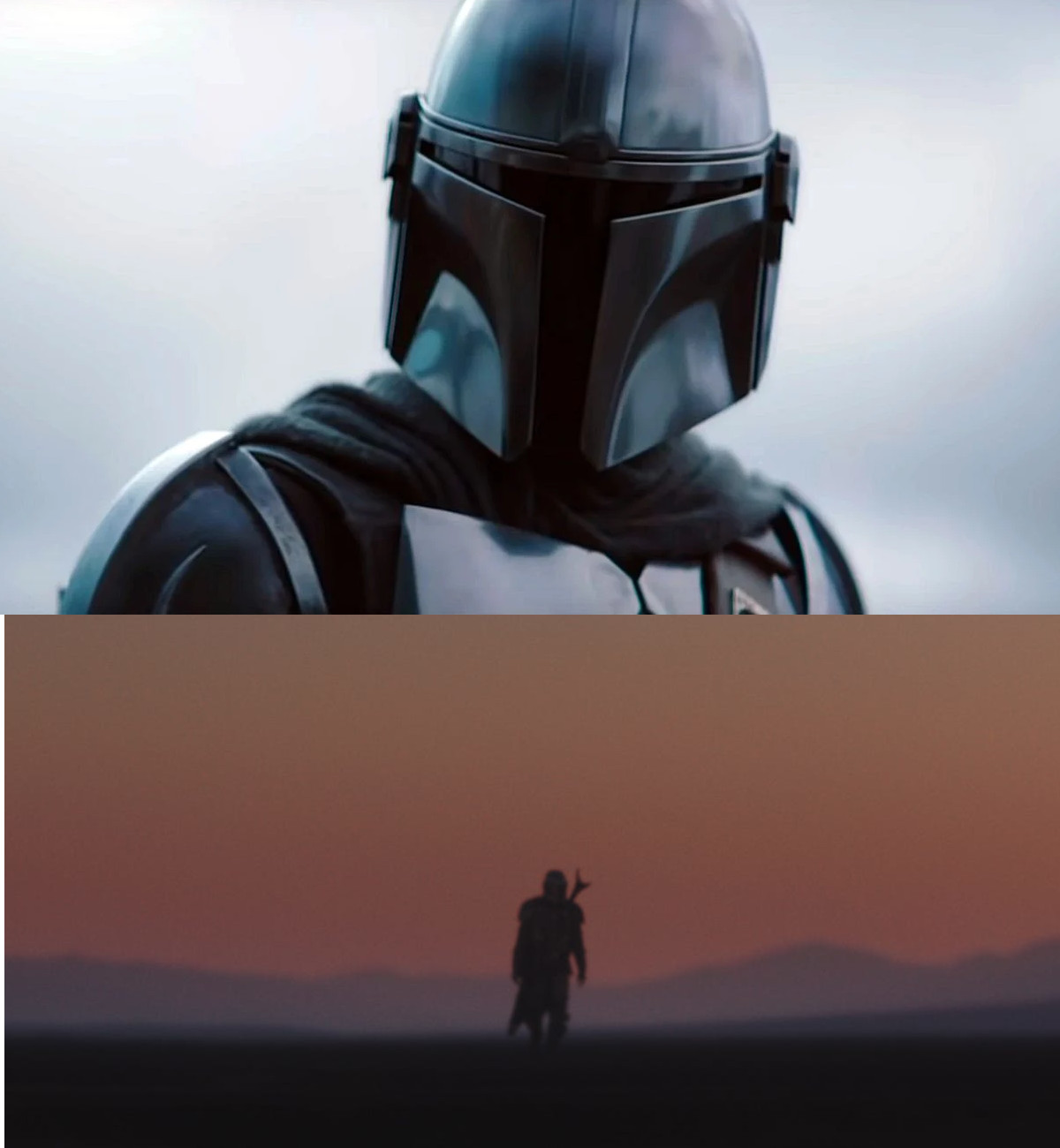 High Quality Mando cerca/Mando lejos Blank Meme Template