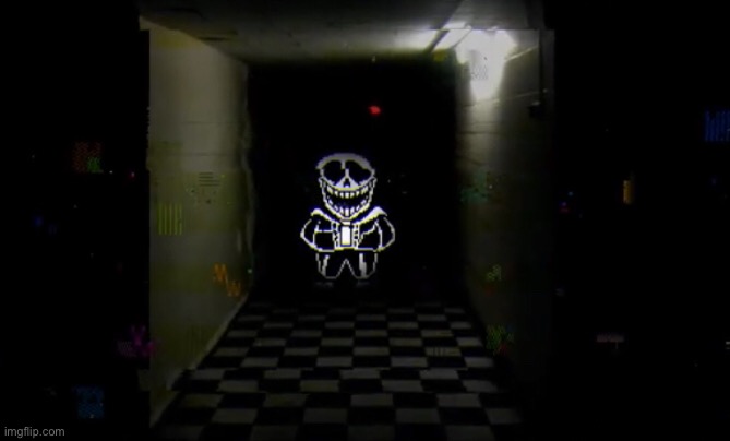 The_Last_Corridor (found it on Youtube btw.. credit to boiled) | image tagged in memes,funny,sans,undertale,horror | made w/ Imgflip meme maker