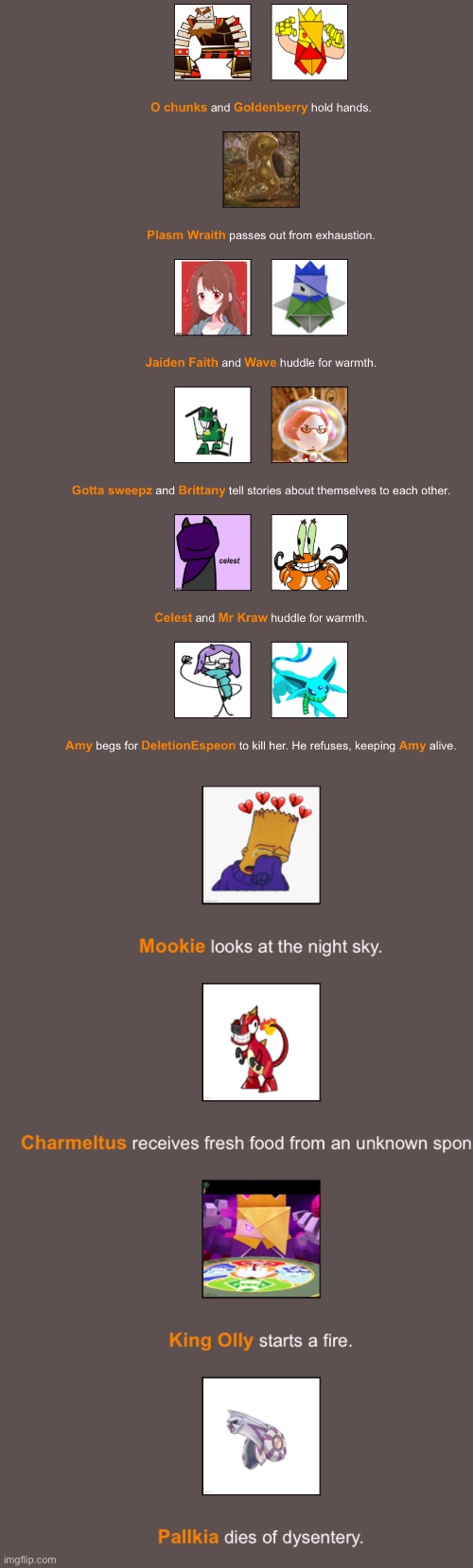 Night 4 (goldenberry x O’chunks) | made w/ Imgflip meme maker