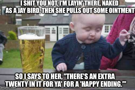 Why does Mom keep calling me "John?"  My name's Eddie... | image tagged in memes,drunk baby | made w/ Imgflip meme maker