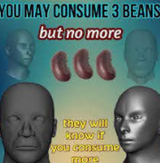 High Quality beans Blank Meme Template