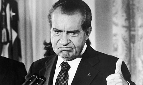 High Quality Richard Nixon thumbs up Blank Meme Template