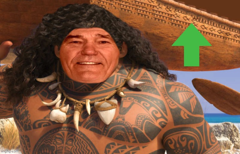 image tagged in kewlew as maui | made w/ Imgflip meme maker