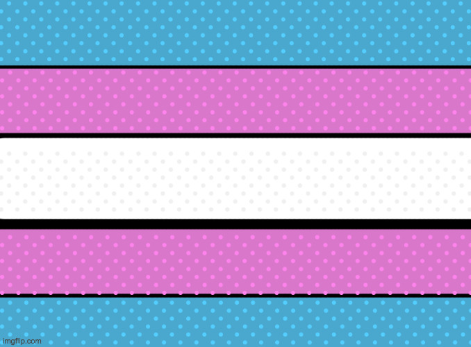 this is now a public template! | image tagged in artistic trans flag | made w/ Imgflip meme maker