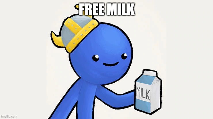 Dani | FREE MILK | image tagged in got milk | made w/ Imgflip meme maker