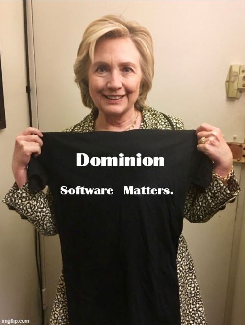Voting machine software issues. | image tagged in hillary clinton,joe biden,donald trump,voting,election 2020,democrats | made w/ Imgflip meme maker