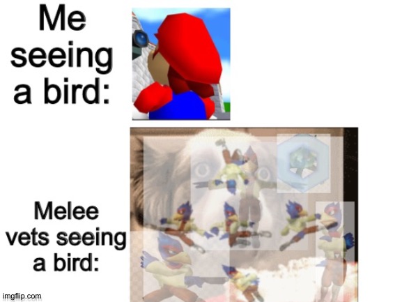 Childhood trauma | image tagged in super smash bros,smash bros,smash | made w/ Imgflip meme maker