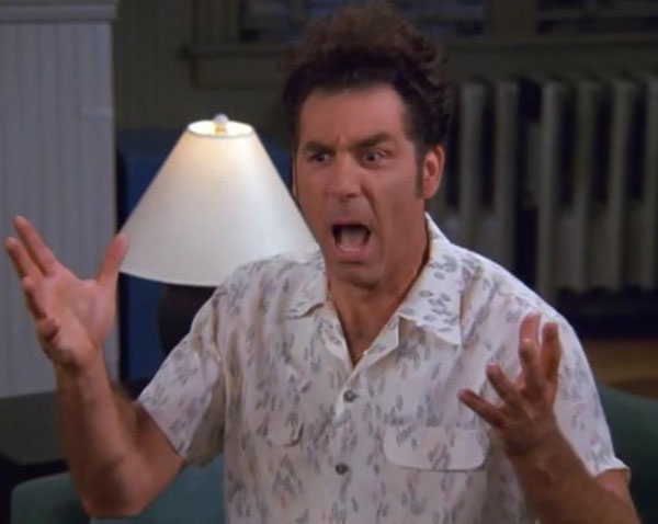 High Quality Kramer That's What I'm Talkin' About Blank Meme Template