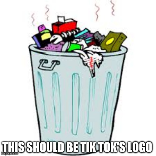 it should be tho! | THIS SHOULD BE TIK TOK'S LOGO | image tagged in tik tok | made w/ Imgflip meme maker