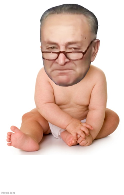 Chuck Schumer baby | image tagged in chuck schumer baby | made w/ Imgflip meme maker