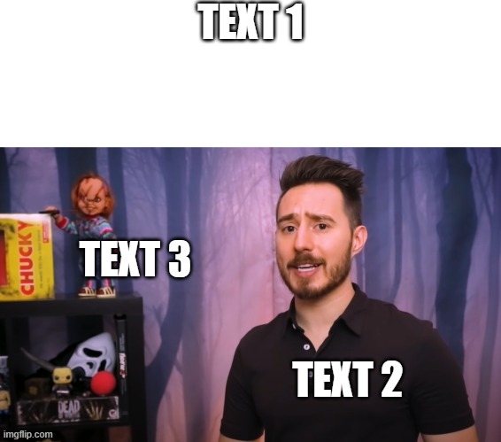 james a janisse confused | TEXT 1; TEXT 3; TEXT 2 | image tagged in james a janisse confused | made w/ Imgflip meme maker