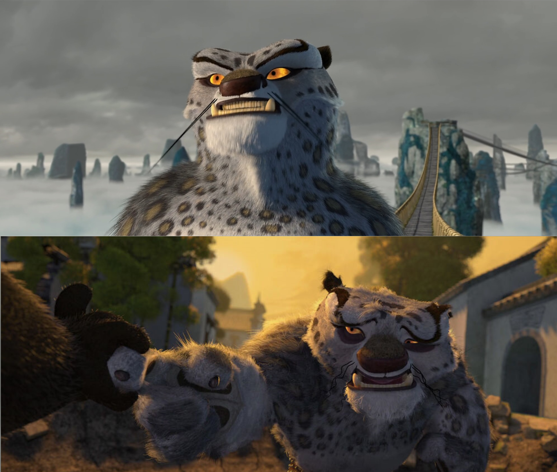 Tai Lung Defeated Blank Meme Template