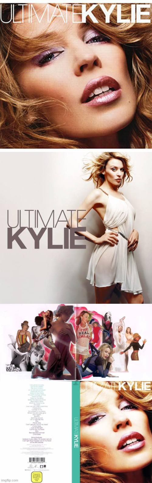 Ultimate Kylie album art | image tagged in kylie ultimate kylie | made w/ Imgflip meme maker