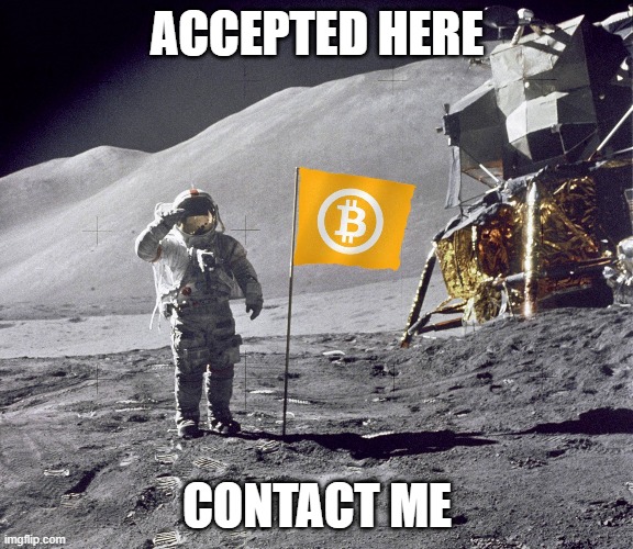 BITCOIN ACCEPTED | ACCEPTED HERE; CONTACT ME | image tagged in bitcoin facts | made w/ Imgflip meme maker