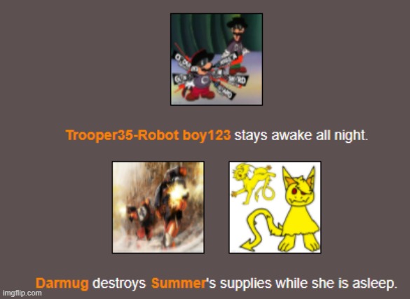 Night 2 (2) | image tagged in hunger games | made w/ Imgflip meme maker