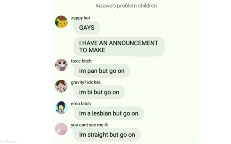 "Gays"- | made w/ Imgflip meme maker