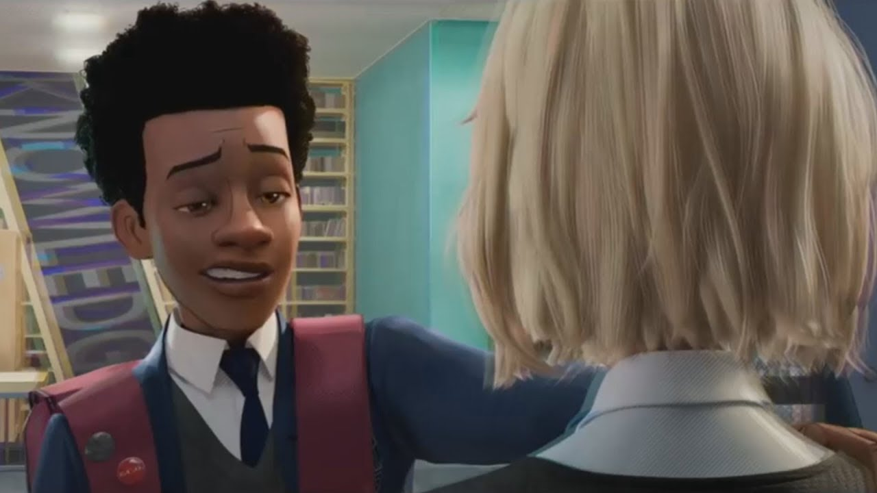 Hey spiderverse Blank Meme Template