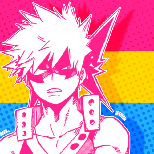 Pansexual Bakugou Blank Meme Template
