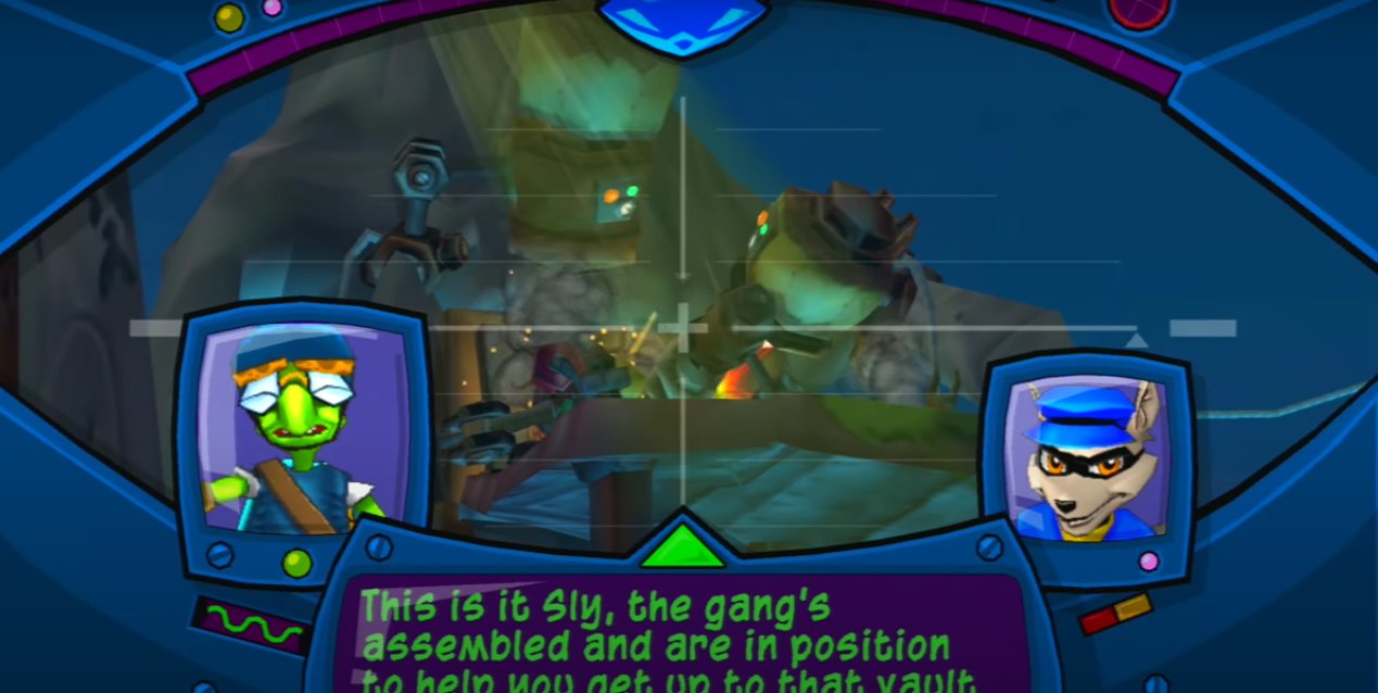 Sly 3 vault Blank Meme Template