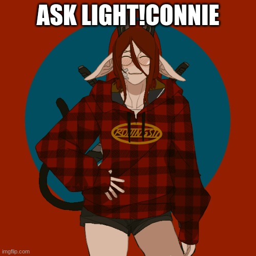 ASK LIGHT!CONNIE | made w/ Imgflip meme maker