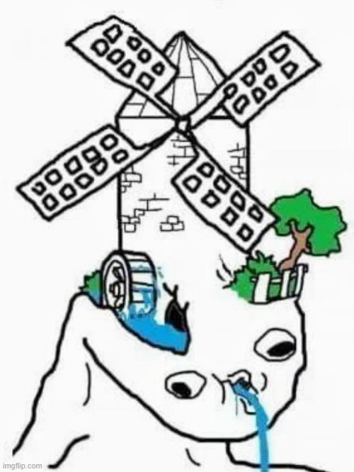 wojak brainlet waterfall | image tagged in wojak brainlet waterfall | made w/ Imgflip meme maker