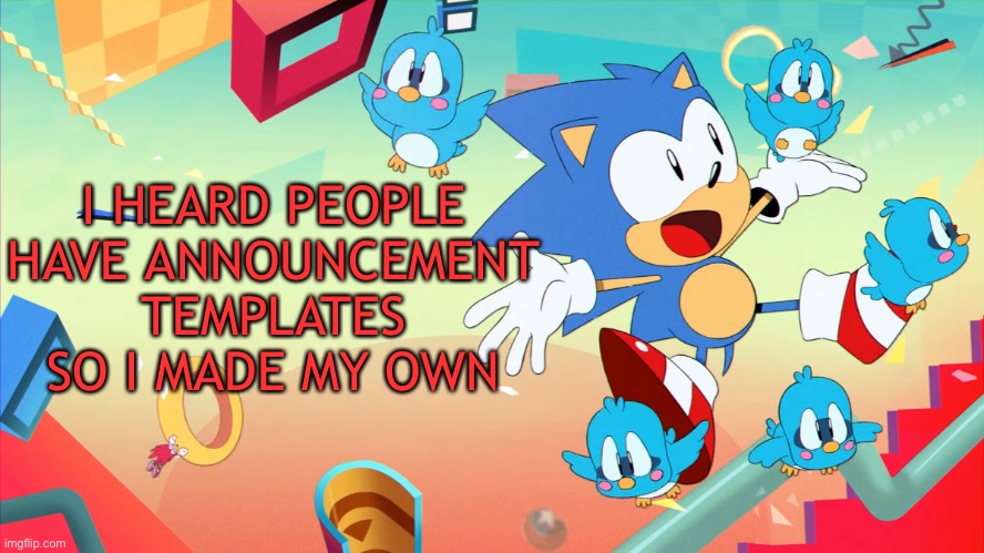 Wow | I HEARD PEOPLE HAVE ANNOUNCEMENT TEMPLATES SO I MADE MY OWN | image tagged in xploded annoucment thing | made w/ Imgflip meme maker