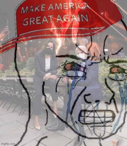 PTSD MAGA wojak 2 | image tagged in ptsd maga wojak 2 | made w/ Imgflip meme maker